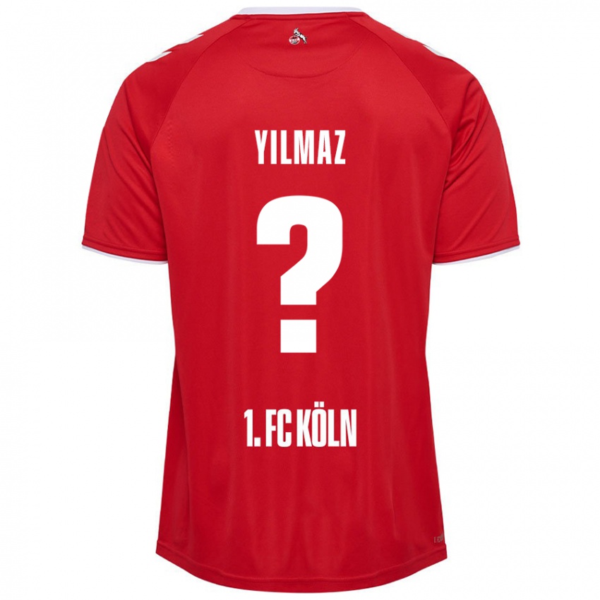 Niño Camiseta Abdul-Malik Yilmaz #0 Rojo Blanco 2ª Equipación 2024/25 La Camisa Perú