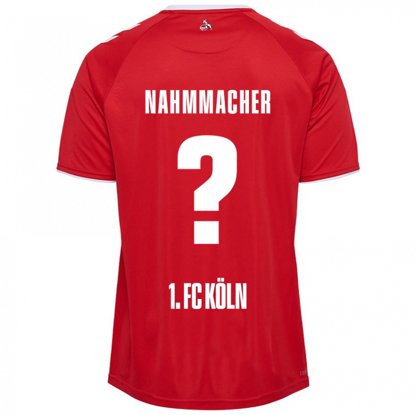 Niño Camiseta Emil Nahmmacher #0 Rojo Blanco 2ª Equipación 2024/25 La Camisa Perú