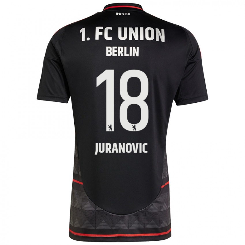 Niño Camiseta Josip Juranovic #18 Negro 2ª Equipación 2024/25 La Camisa Perú