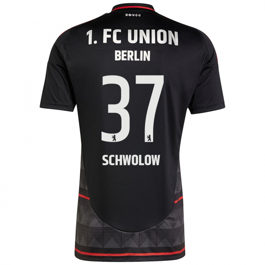 Niño Camiseta Alexander Schwolow #37 Negro 2ª Equipación 2024/25 La Camisa Perú