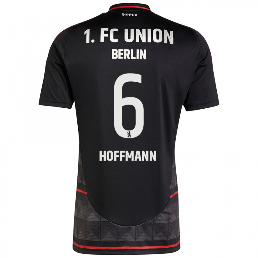 Niño Camiseta Finn Hoffmann #6 Negro 2ª Equipación 2024/25 La Camisa Perú