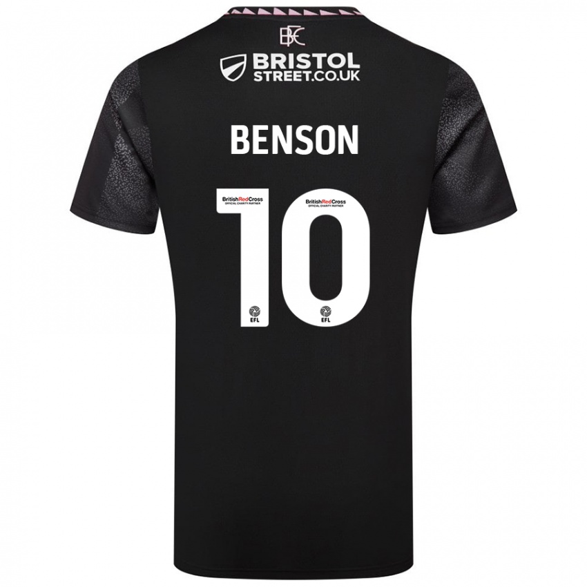 Niño Camiseta Benson Manuel #10 Negro 2ª Equipación 2024/25 La Camisa Perú