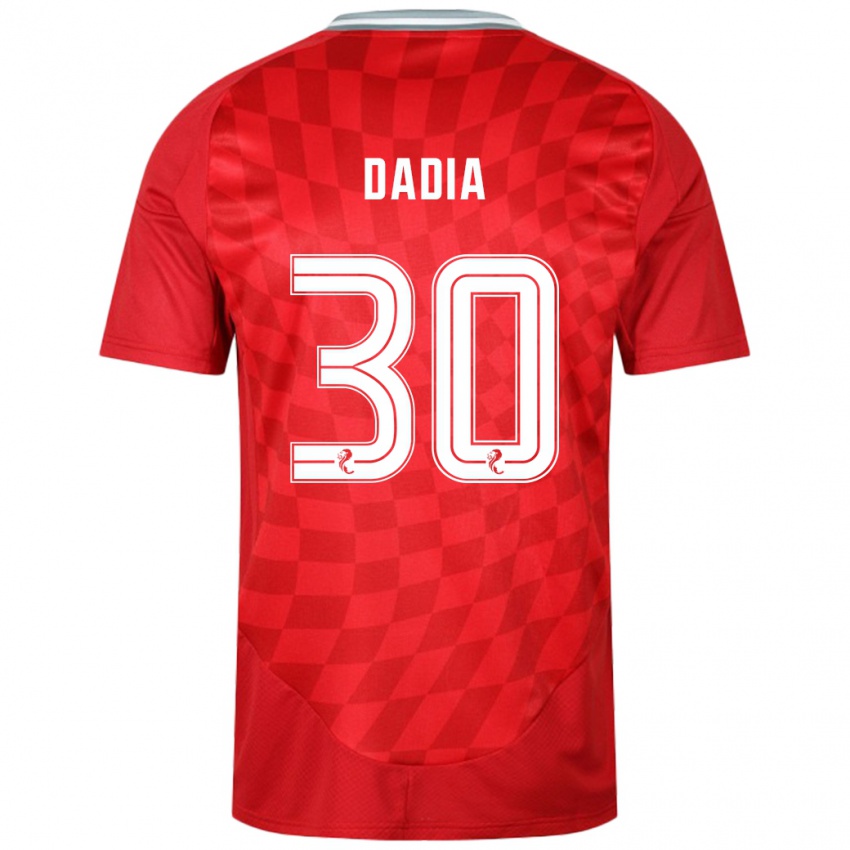 Hombre Camiseta Or Dadia #30 Rojo 1ª Equipación 2024/25 La Camisa Perú