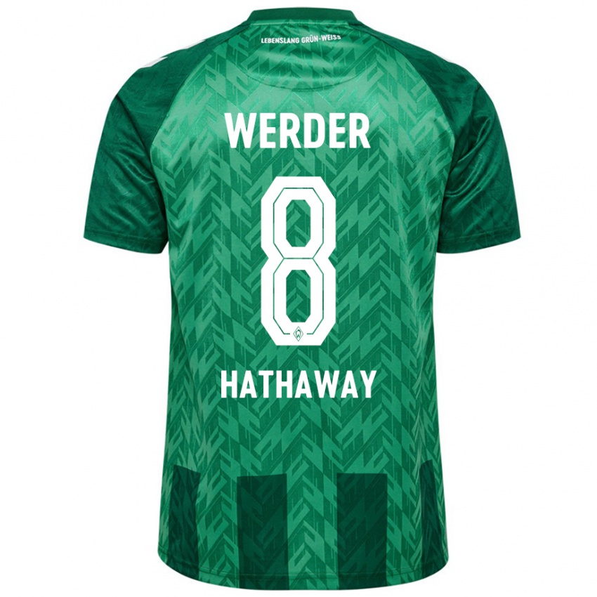 Hombre Camiseta Max Hathaway #8 Verde 1ª Equipación 2024/25 La Camisa Perú