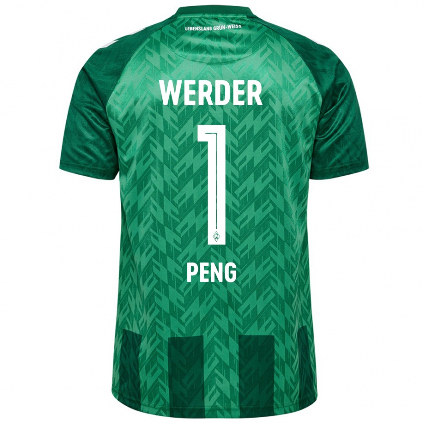 Hombre Camiseta Livia Peng #1 Verde 1ª Equipación 2024/25 La Camisa Perú