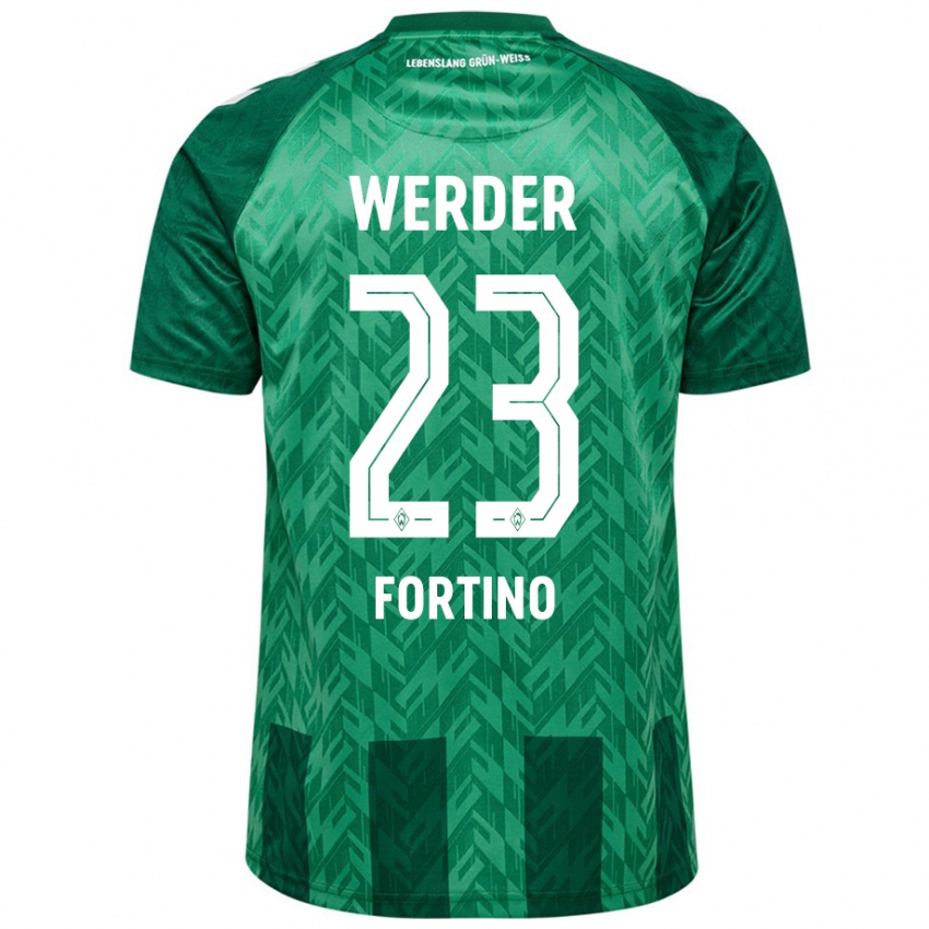 Hombre Camiseta Pierro Miguel Fortino #23 Verde 1ª Equipación 2024/25 La Camisa Perú