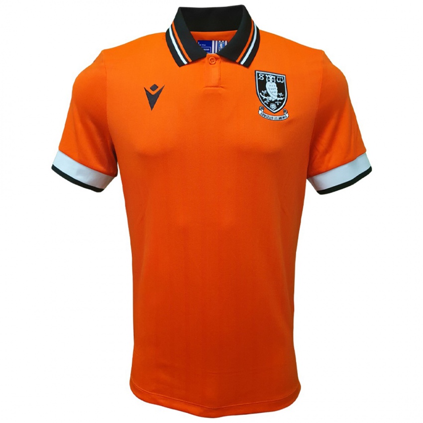 Hombre Camiseta Thomas Streets #0 Naranja Blanco 2ª Equipación 2024/25 La Camisa Perú