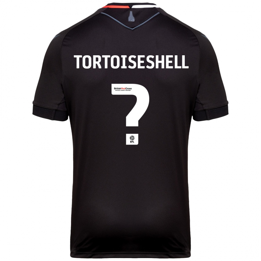 Hombre Camiseta Jenson Tortoiseshell #0 Negro 2ª Equipación 2024/25 La Camisa Perú