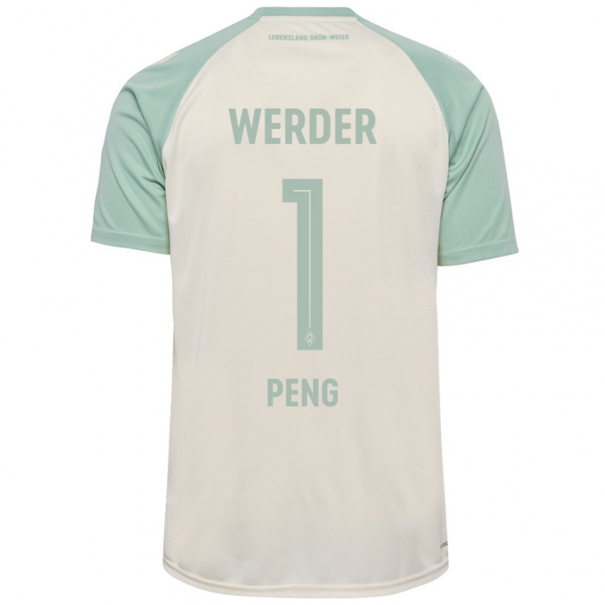 Hombre Camiseta Livia Peng #1 Blanquecino Verde Claro 2ª Equipación 2024/25 La Camisa Perú