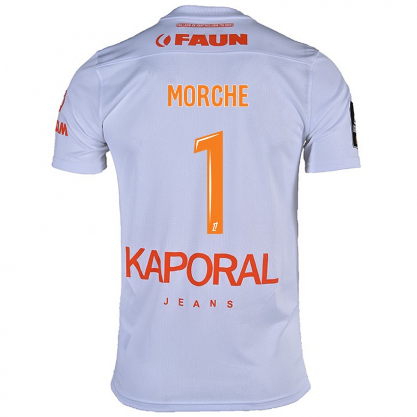 Hombre Camiseta Cosette Morché #1 Blanco 2ª Equipación 2024/25 La Camisa Perú