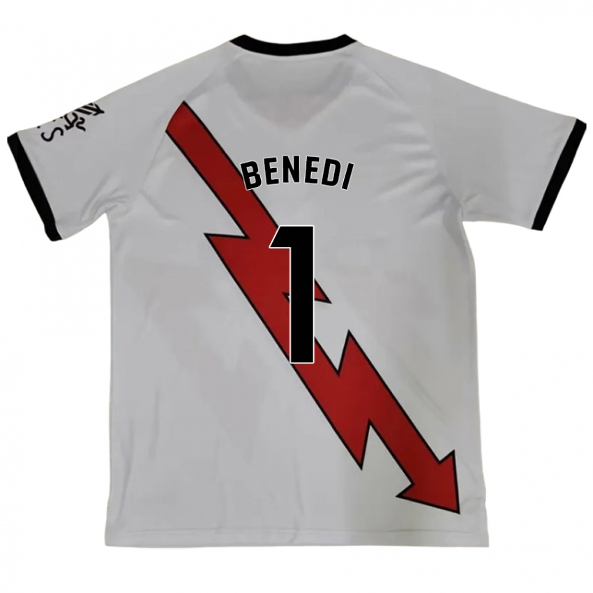 Hombre Camiseta Miguel Benedi #1 Rojo 2ª Equipación 2024/25 La Camisa Perú