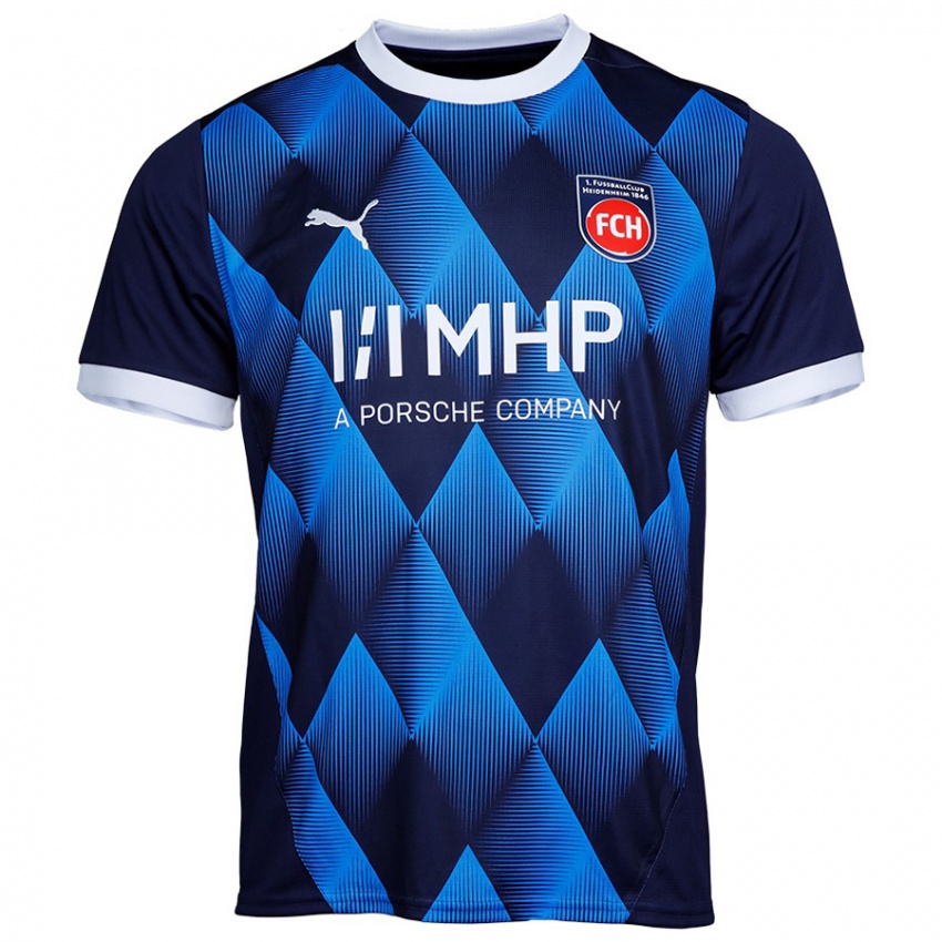 Hombre Camiseta Maximilian Breunig #14 Azul Marino Oscuro 2ª Equipación 2024/25 La Camisa Perú