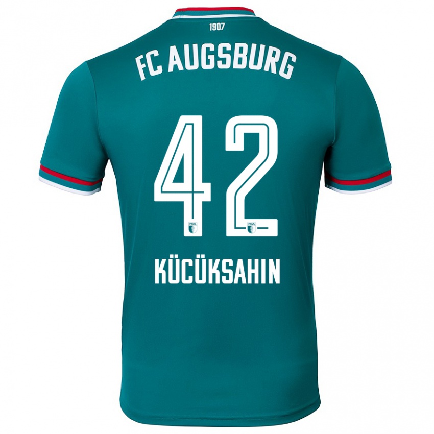 Hombre Camiseta Mahmut Kücüksahin #42 Verde Oscuro 2ª Equipación 2024/25 La Camisa Perú