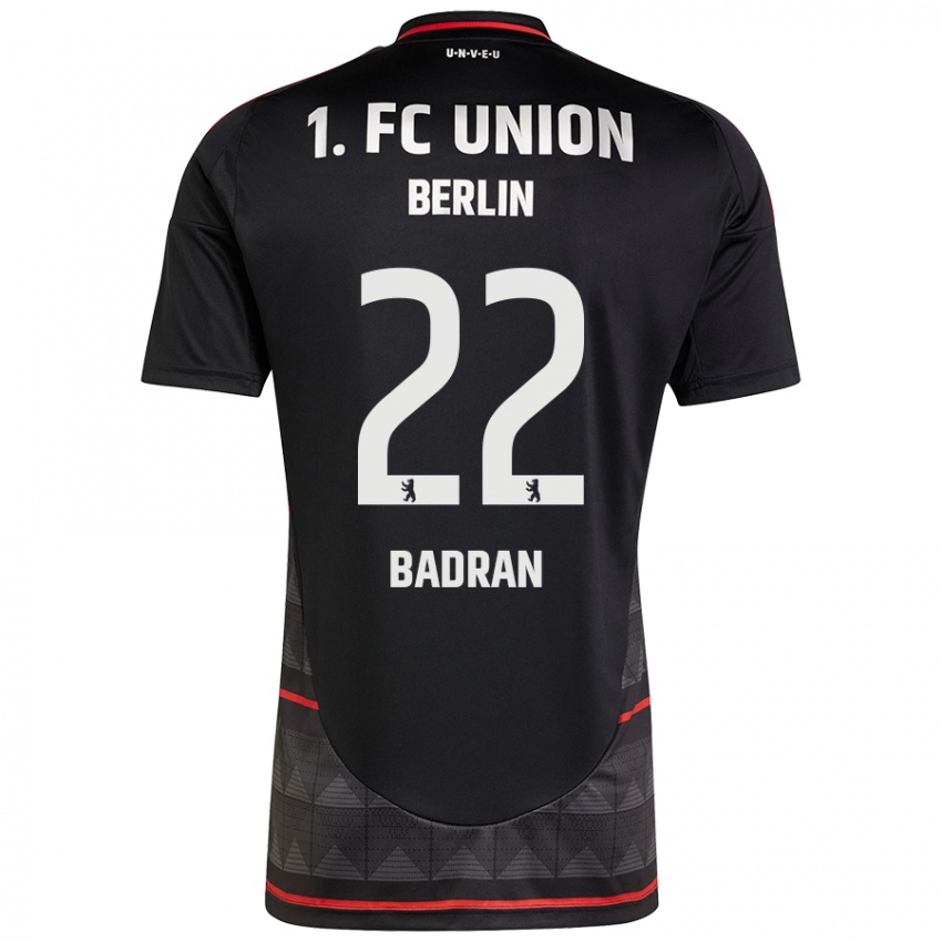 Hombre Camiseta Ahmad Badran #22 Negro 2ª Equipación 2024/25 La Camisa Perú