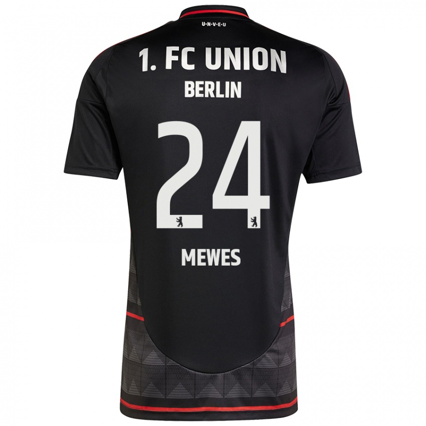 Hombre Camiseta Gennaro Mewes #24 Negro 2ª Equipación 2024/25 La Camisa Perú