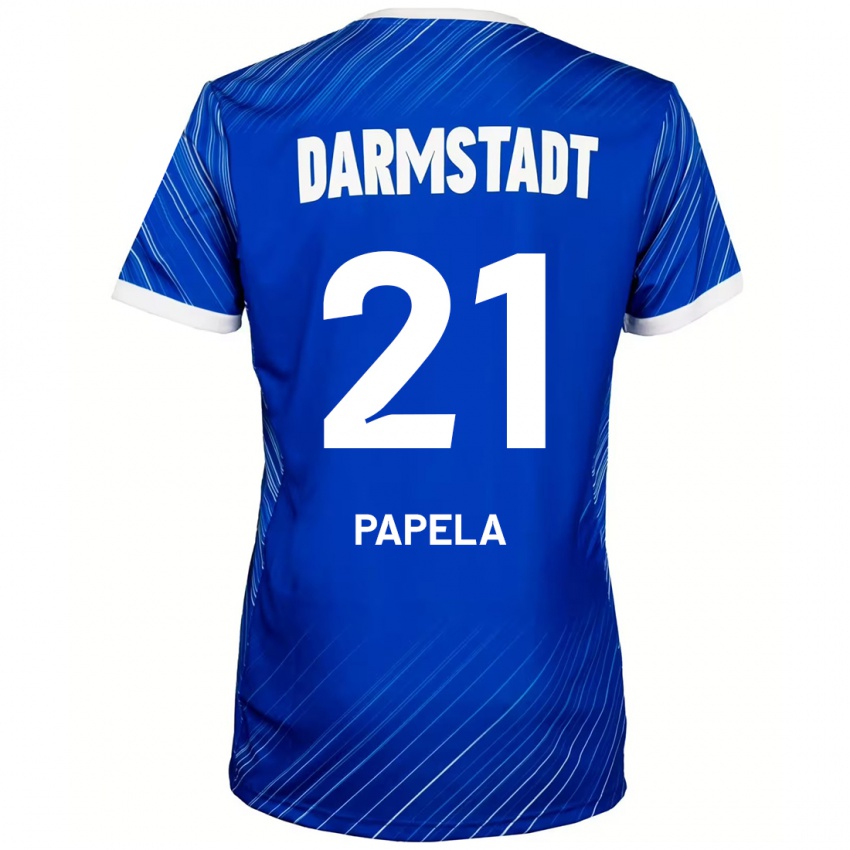 Mujer Camiseta Merveille Papela #21 Azul Blanco 1ª Equipación 2024/25 La Camisa Perú