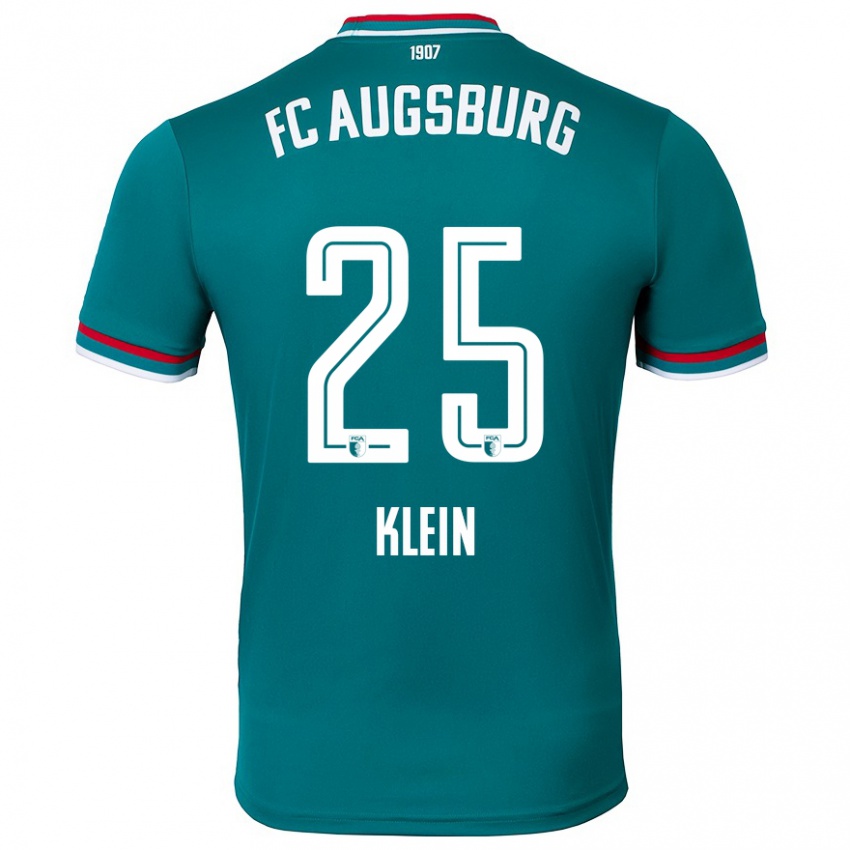 Mujer Camiseta Daniel Klein #25 Verde Oscuro 2ª Equipación 2024/25 La Camisa Perú