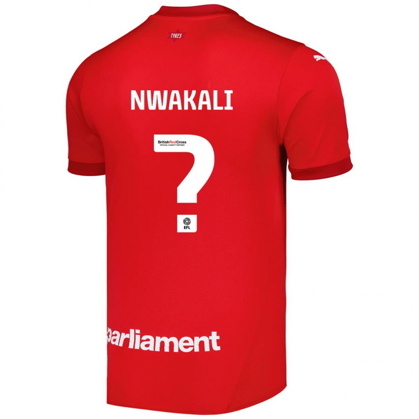 Niño Camiseta Kelechi Nwakali #0 Rojo 1ª Equipación 2024/25 La Camisa Perú