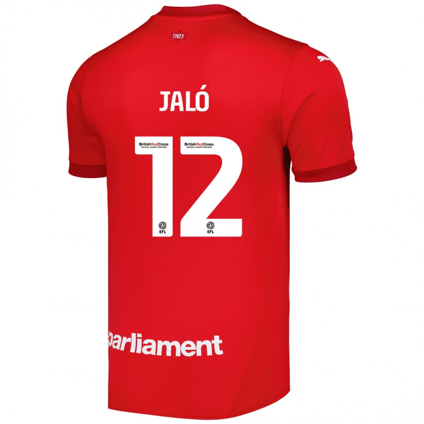 Niño Camiseta Fábio Jaló #12 Rojo 1ª Equipación 2024/25 La Camisa Perú