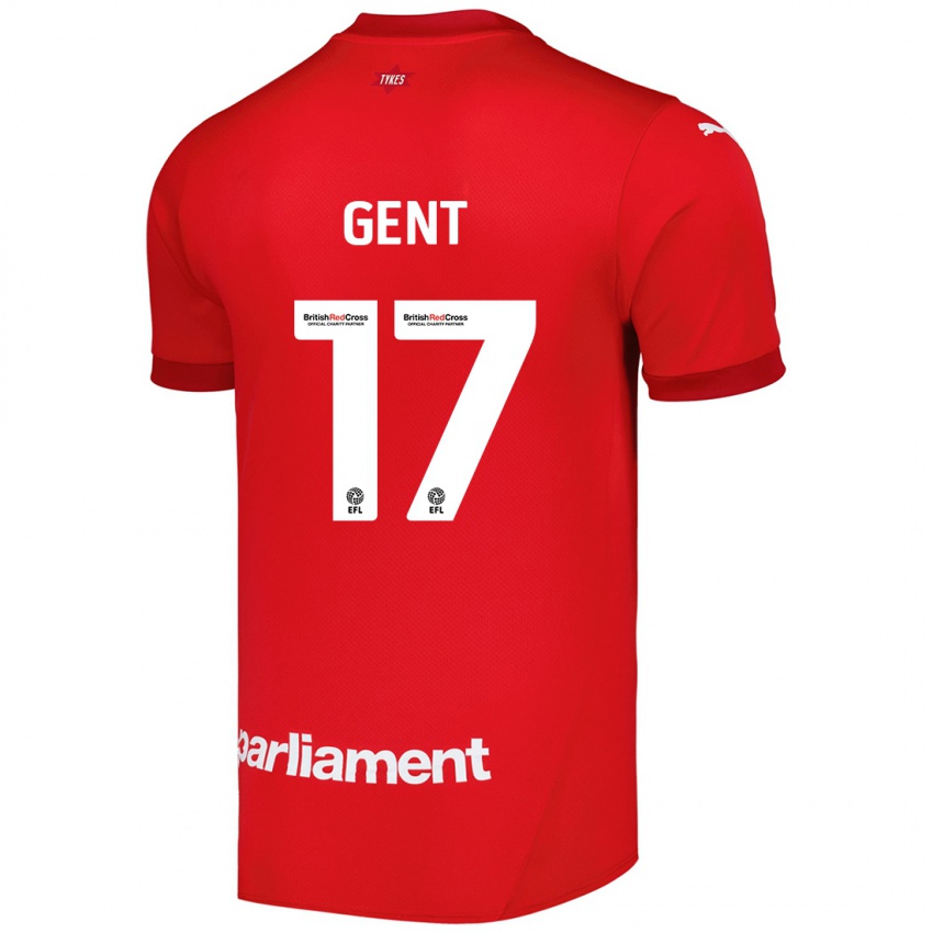 Niño Camiseta Georgie Gent #17 Rojo 1ª Equipación 2024/25 La Camisa Perú