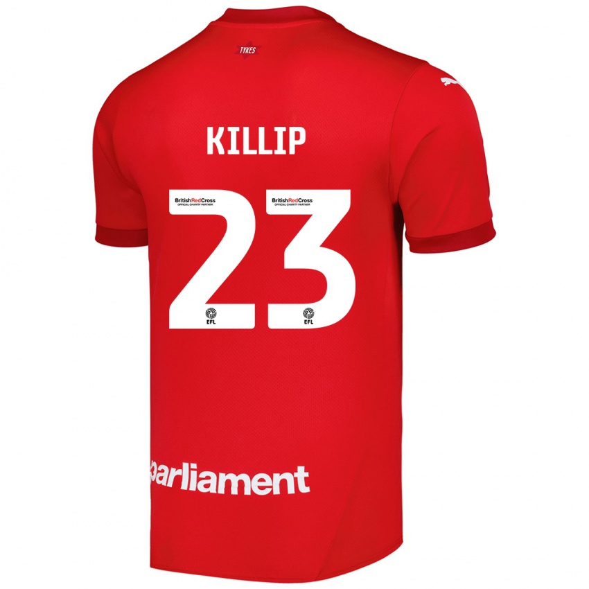 Niño Camiseta Ben Killip #23 Rojo 1ª Equipación 2024/25 La Camisa Perú