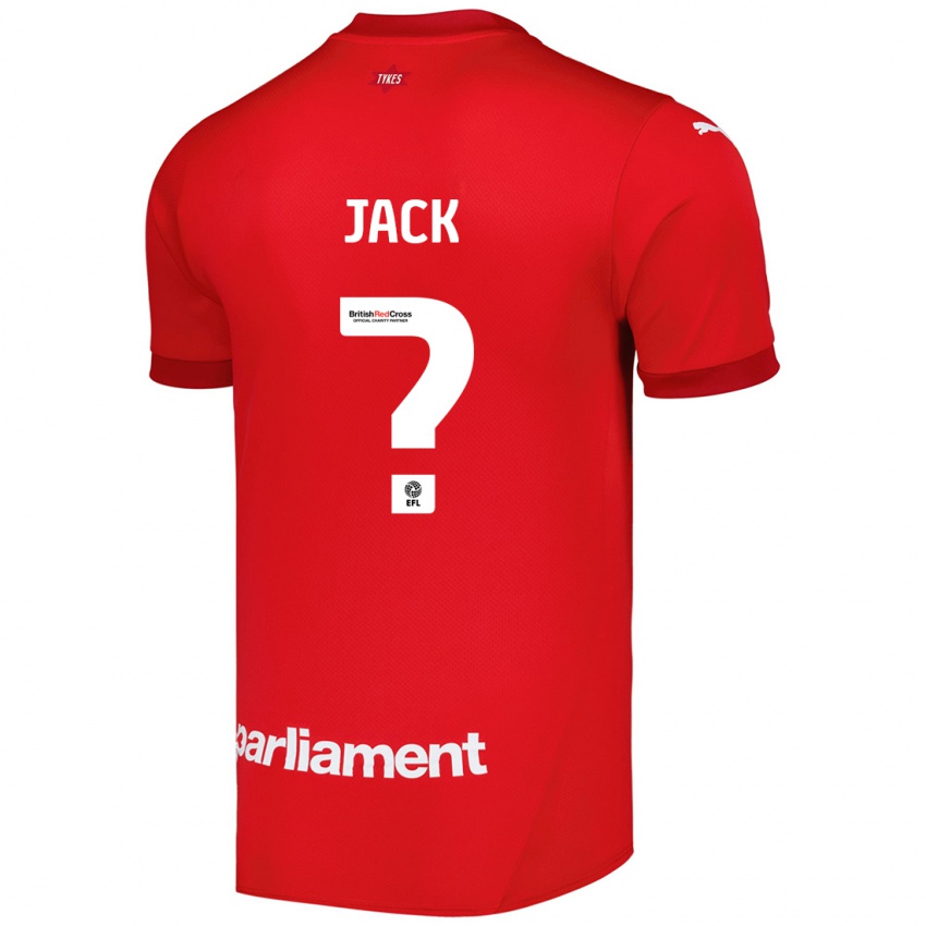 Niño Camiseta Jack Woodcock #0 Rojo 1ª Equipación 2024/25 La Camisa Perú