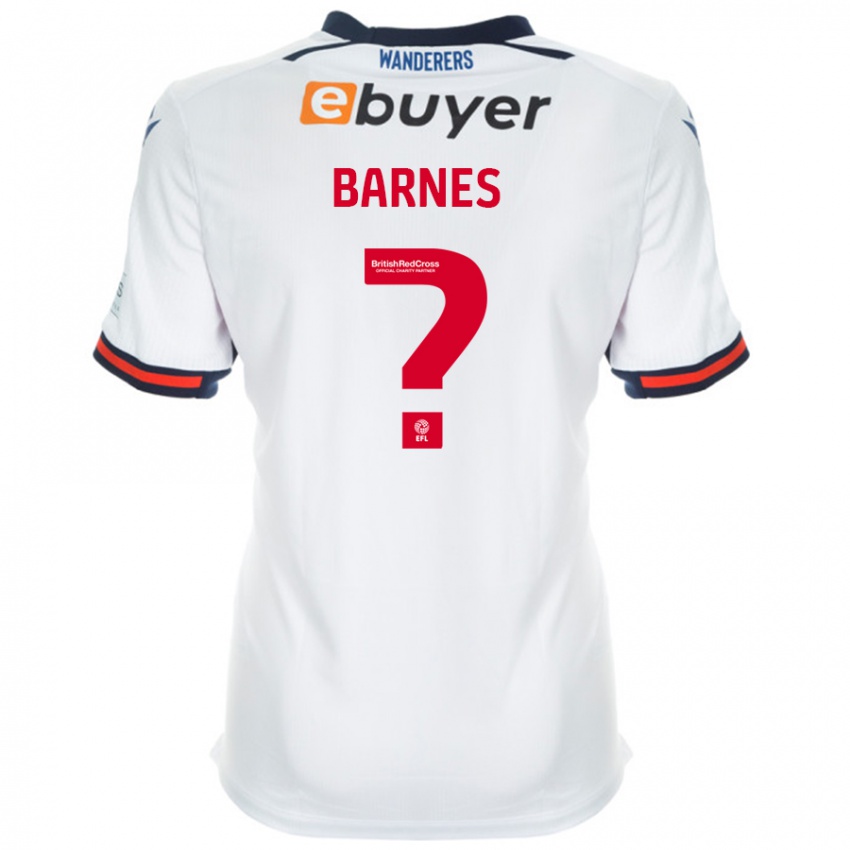 Niño Camiseta Lily Barnes #0 Blanco 1ª Equipación 2024/25 La Camisa Perú