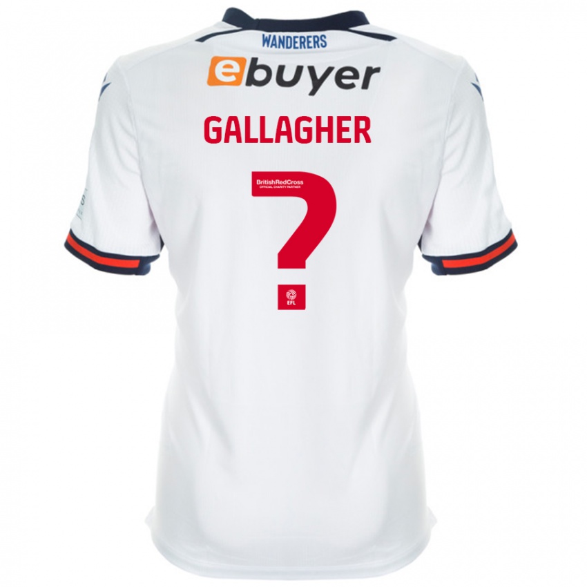 Niño Camiseta Tamzin Gallagher #0 Blanco 1ª Equipación 2024/25 La Camisa Perú