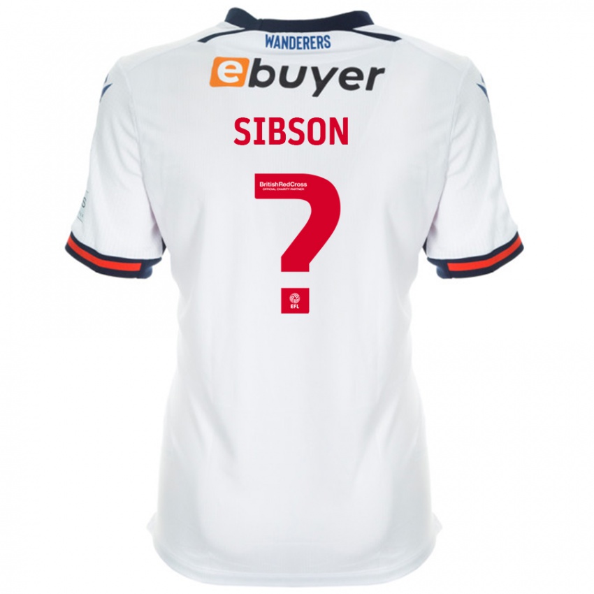 Niño Camiseta Holly Sibson #0 Blanco 1ª Equipación 2024/25 La Camisa Perú