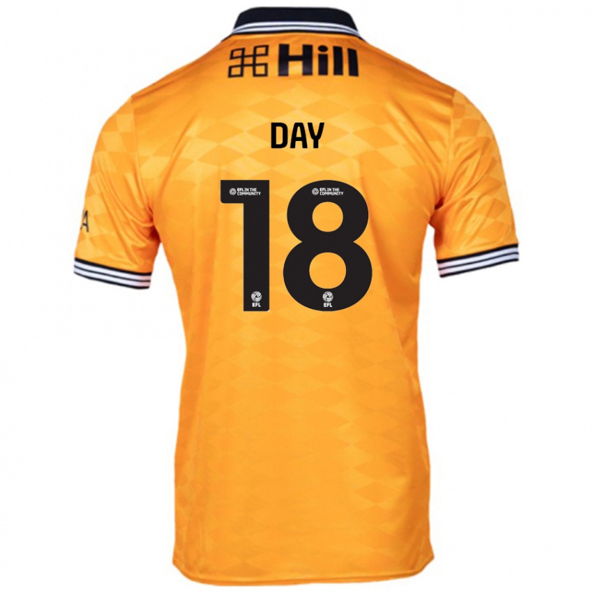 Niño Camiseta Niamh Day #18 Naranja 1ª Equipación 2024/25 La Camisa Perú