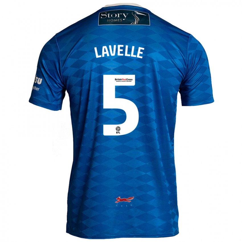 Niño Camiseta Sam Lavelle #5 Azul 1ª Equipación 2024/25 La Camisa Perú