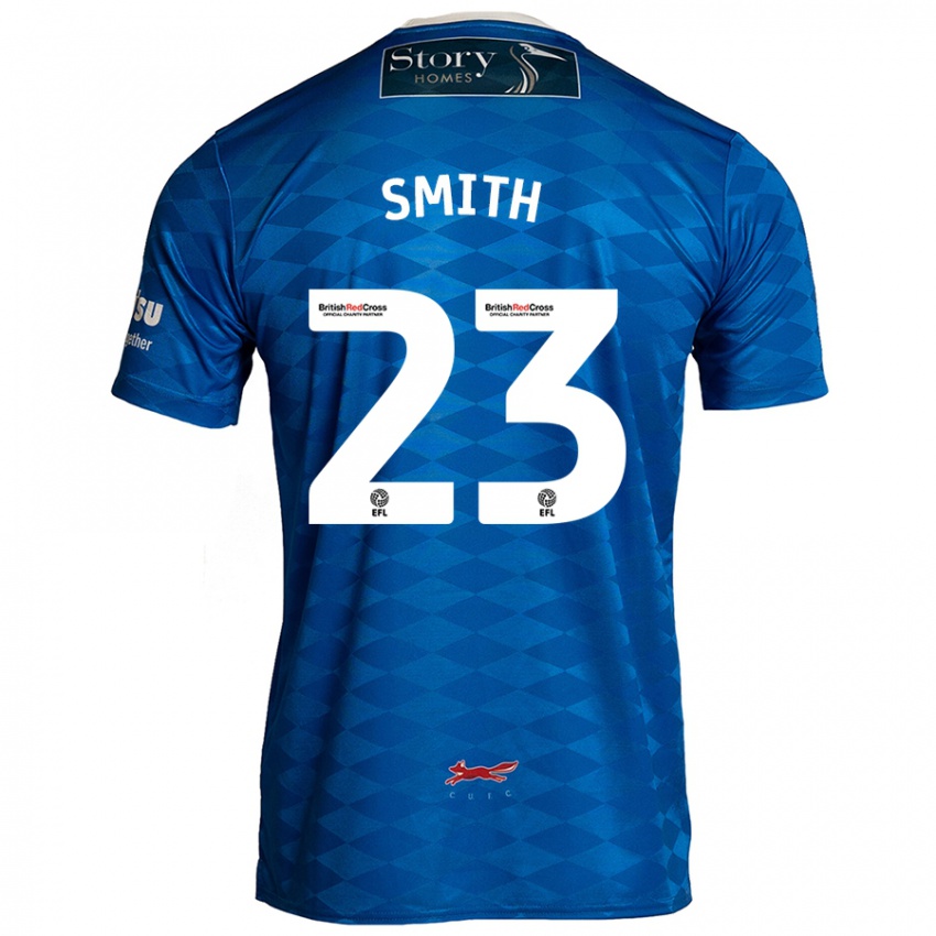 Niño Camiseta Jude Smith #23 Azul 1ª Equipación 2024/25 La Camisa Perú