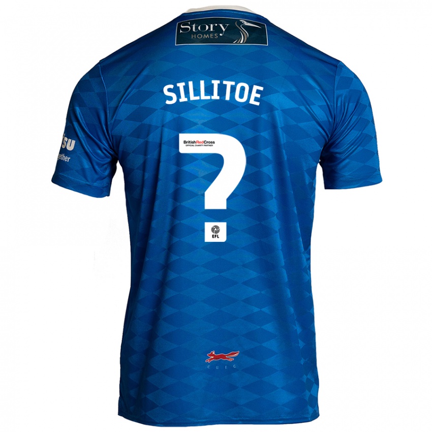 Niño Camiseta Casey Sillitoe #0 Azul 1ª Equipación 2024/25 La Camisa Perú