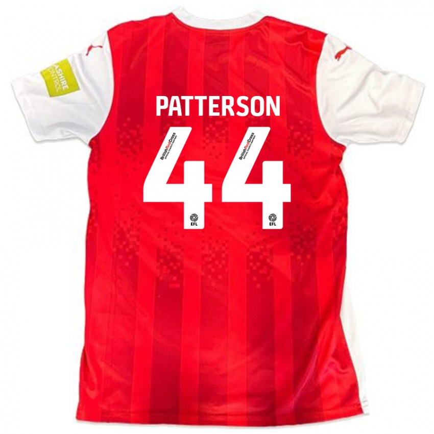 Niño Camiseta Phoenix Patterson #44 Rojo Blanco 1ª Equipación 2024/25 La Camisa Perú