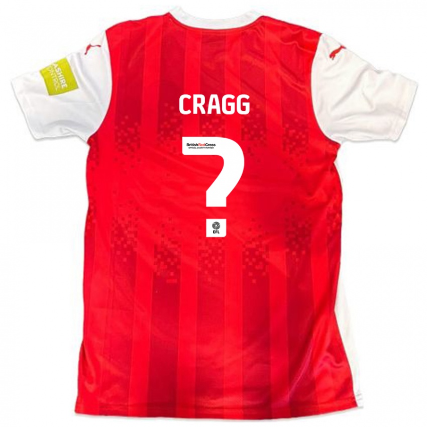 Niño Camiseta Rio Cragg #0 Rojo Blanco 1ª Equipación 2024/25 La Camisa Perú