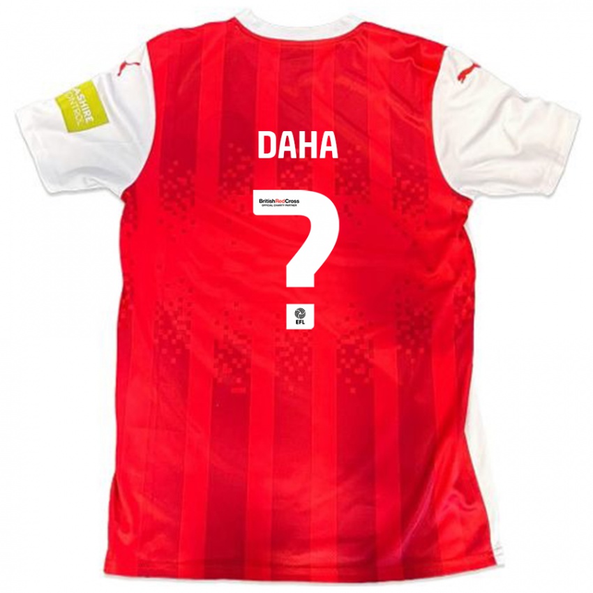 Niño Camiseta Hermann Daha #0 Rojo Blanco 1ª Equipación 2024/25 La Camisa Perú