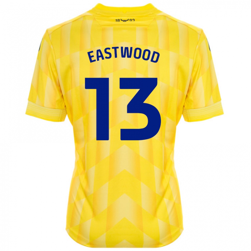 Niño Camiseta Simon Eastwood #13 Amarillo 1ª Equipación 2024/25 La Camisa Perú