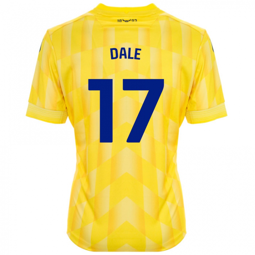 Niño Camiseta Owen Dale #17 Amarillo 1ª Equipación 2024/25 La Camisa Perú