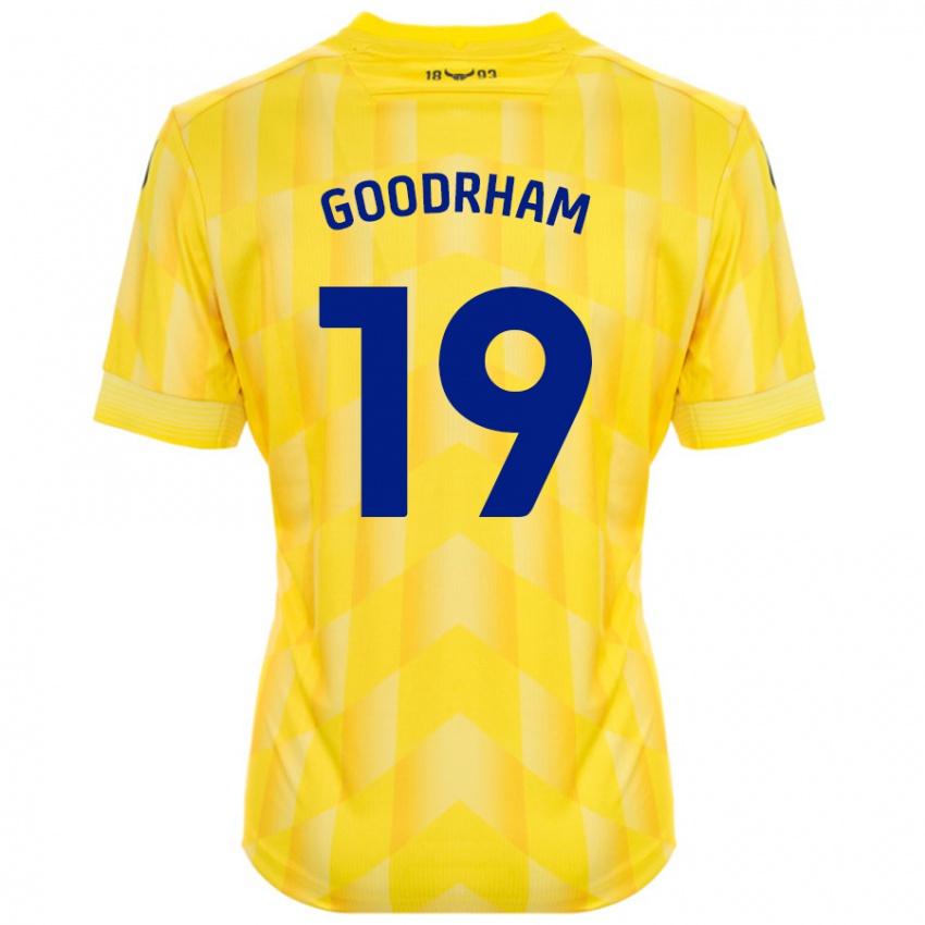 Niño Camiseta Tyler Goodrham #19 Amarillo 1ª Equipación 2024/25 La Camisa Perú