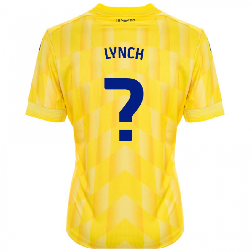 Niño Camiseta Bobby Lynch #0 Amarillo 1ª Equipación 2024/25 La Camisa Perú