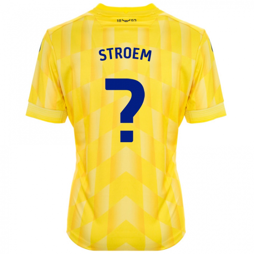 Niño Camiseta Lena Stroem #0 Amarillo 1ª Equipación 2024/25 La Camisa Perú