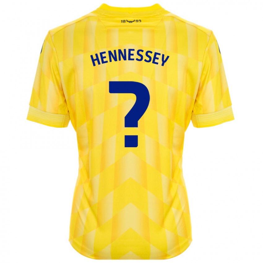 Niño Camiseta Laura Hennessey #0 Amarillo 1ª Equipación 2024/25 La Camisa Perú