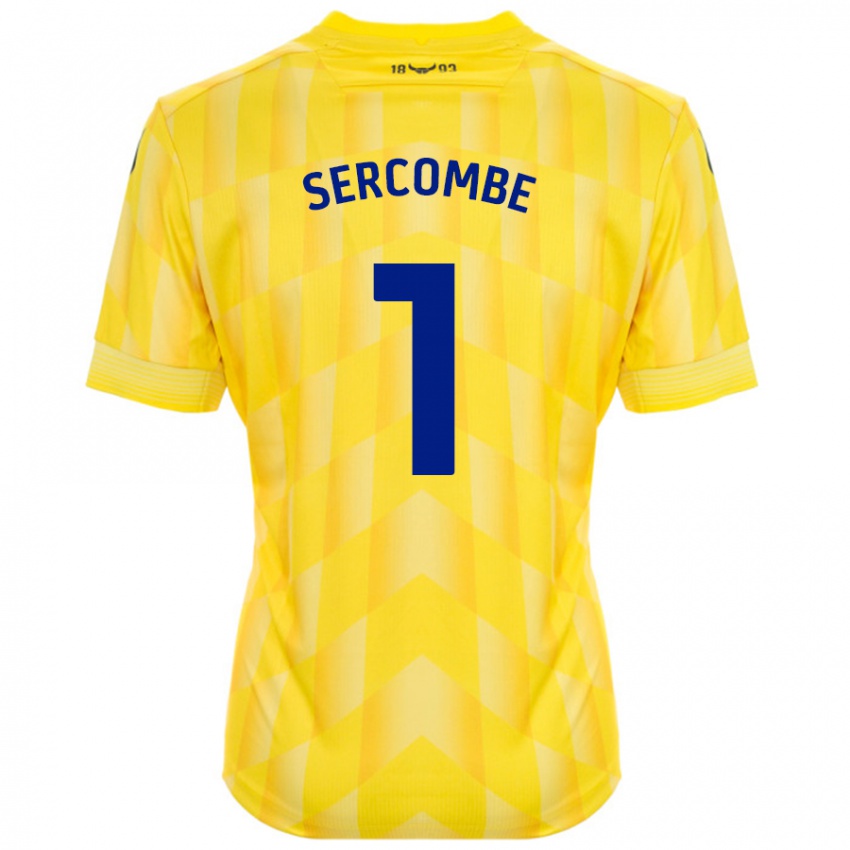 Niño Camiseta Paris Sercombe #1 Amarillo 1ª Equipación 2024/25 La Camisa Perú