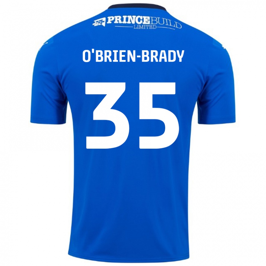 Niño Camiseta Donay O'brien-Brady #35 Azul Blanco 1ª Equipación 2024/25 La Camisa Perú