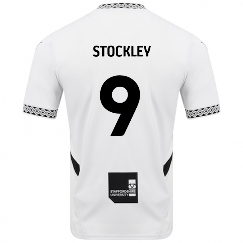 Niño Camiseta Jayden Stockley #9 Blanco 1ª Equipación 2024/25 La Camisa Perú