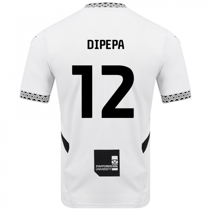 Niño Camiseta Baylee Dipepa #12 Blanco 1ª Equipación 2024/25 La Camisa Perú