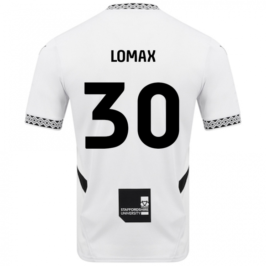 Niño Camiseta Ben Lomax #30 Blanco 1ª Equipación 2024/25 La Camisa Perú