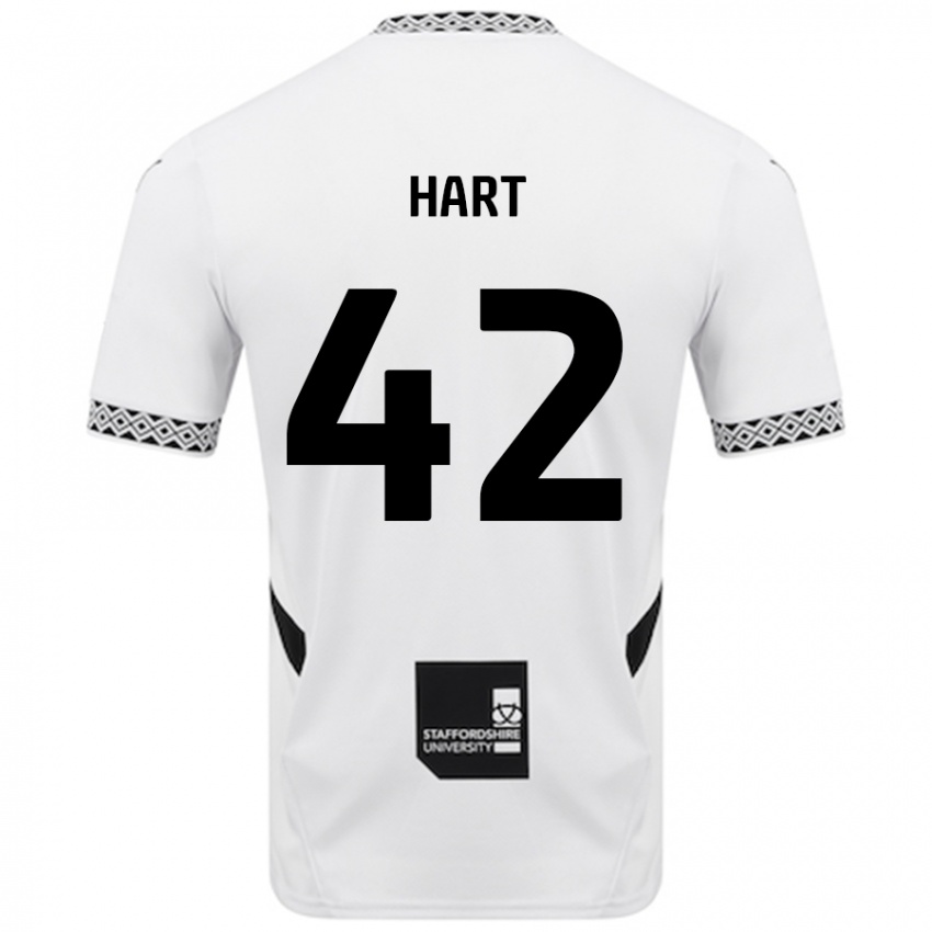 Niño Camiseta Sam Hart #42 Blanco 1ª Equipación 2024/25 La Camisa Perú