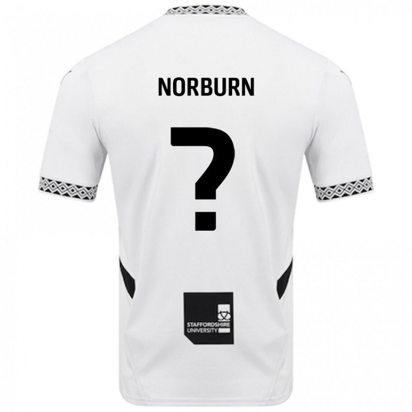 Niño Camiseta Dylan Norburn #0 Blanco 1ª Equipación 2024/25 La Camisa Perú