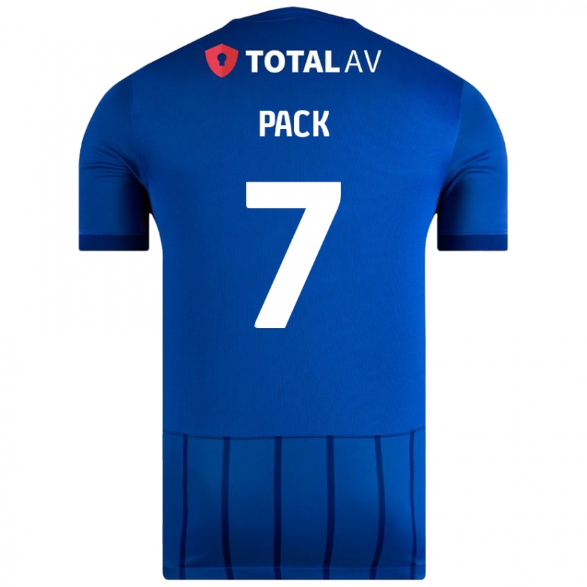 Niño Camiseta Marlon Pack #7 Azul 1ª Equipación 2024/25 La Camisa Perú